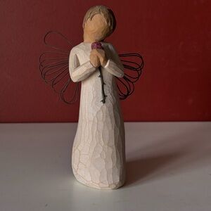 👛 (ANY 2/$35) WILLOW TREE Figurine Loving Angel